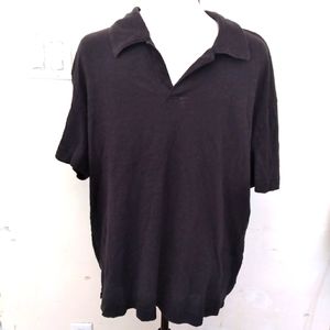 Calvin Klein Jeans open neck tshirt sz XL